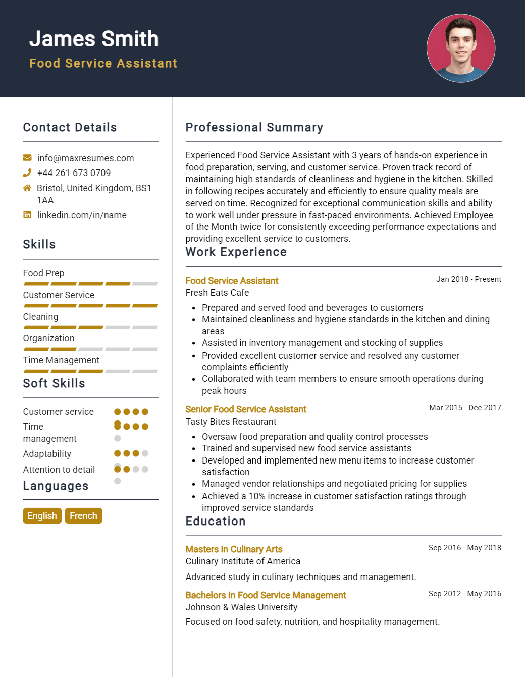 assistant-resume-sample