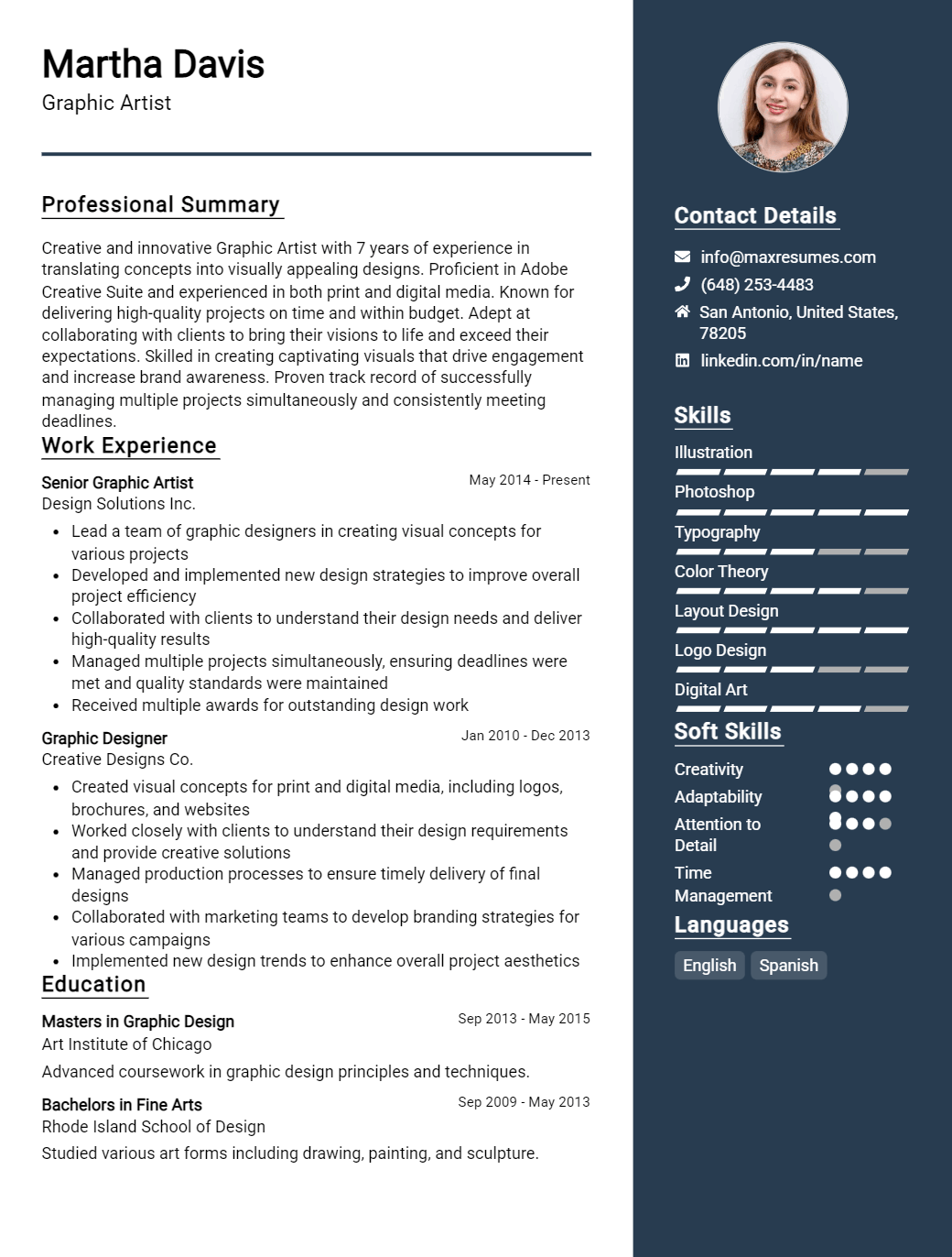 graphic-artist-resume-sample