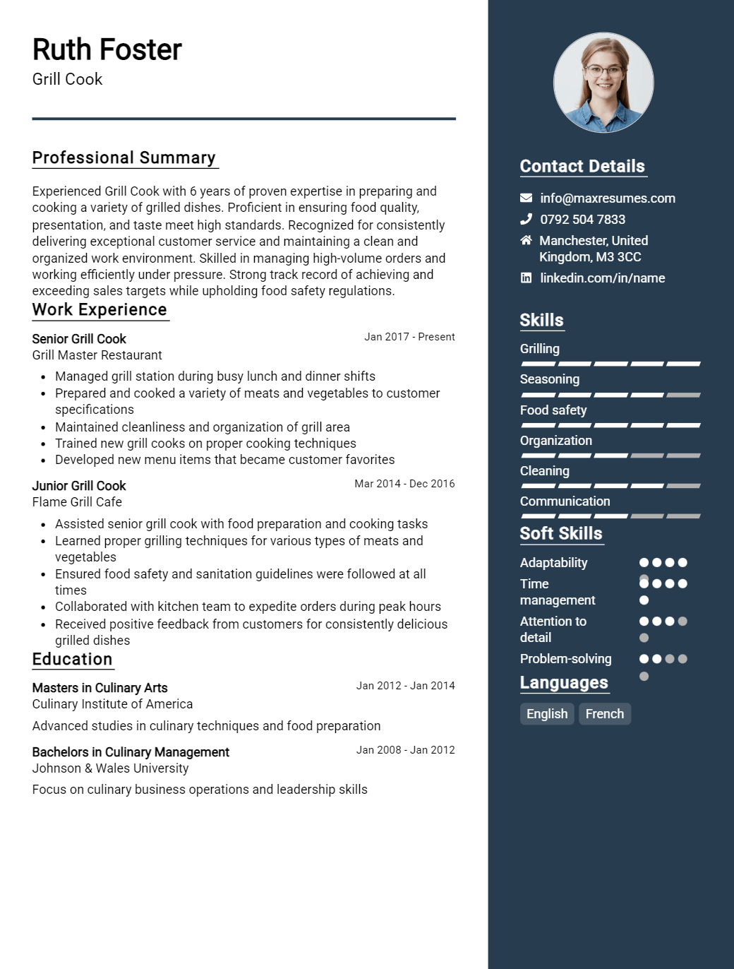 grill-cook-resume-sample