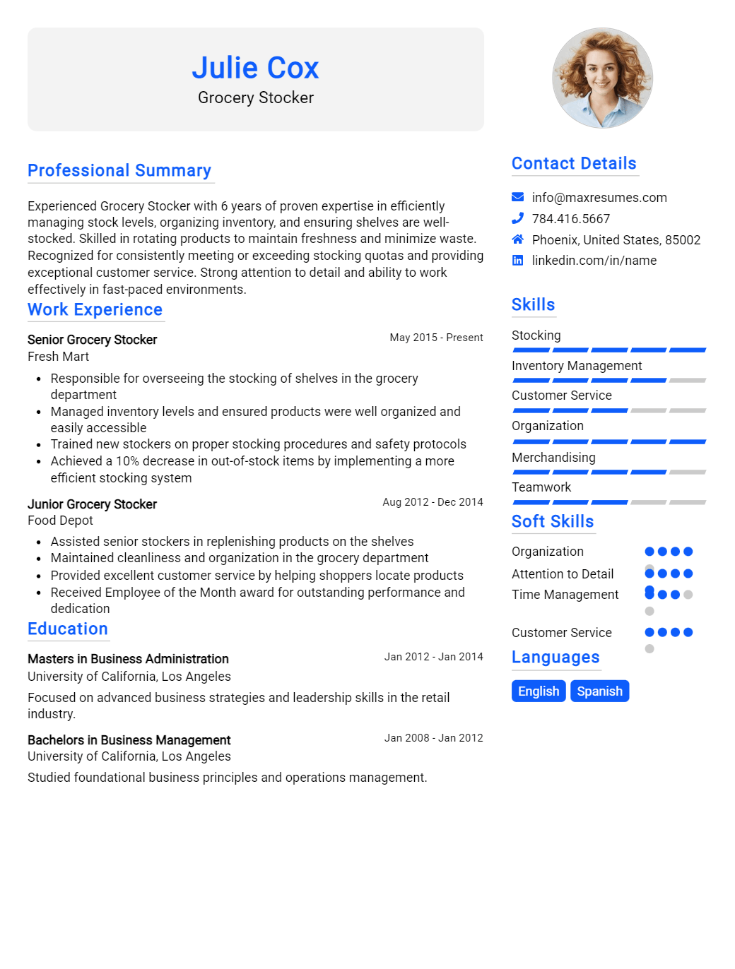 grocery-stocker-resume-sample