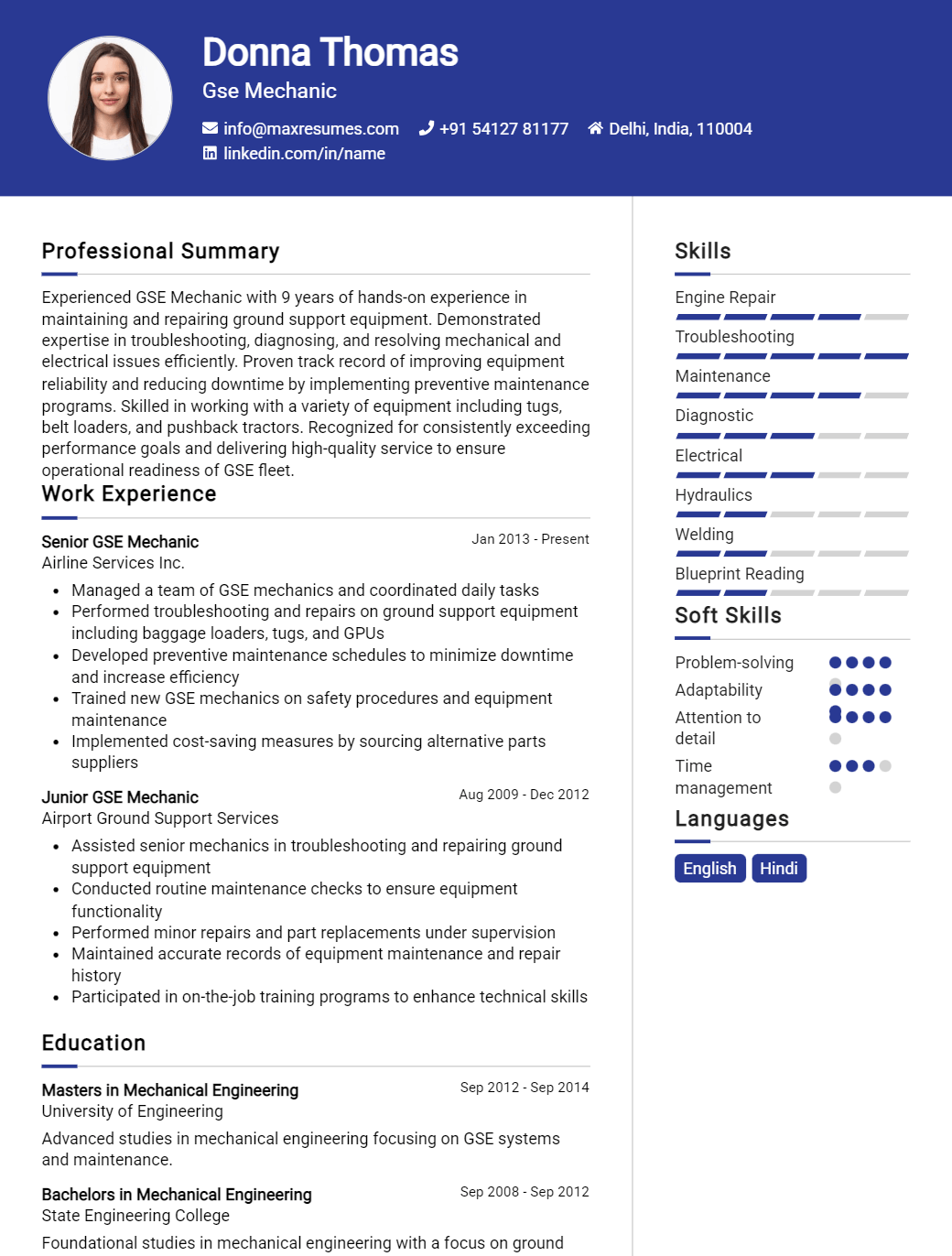 gse-mechanic-resume-sample