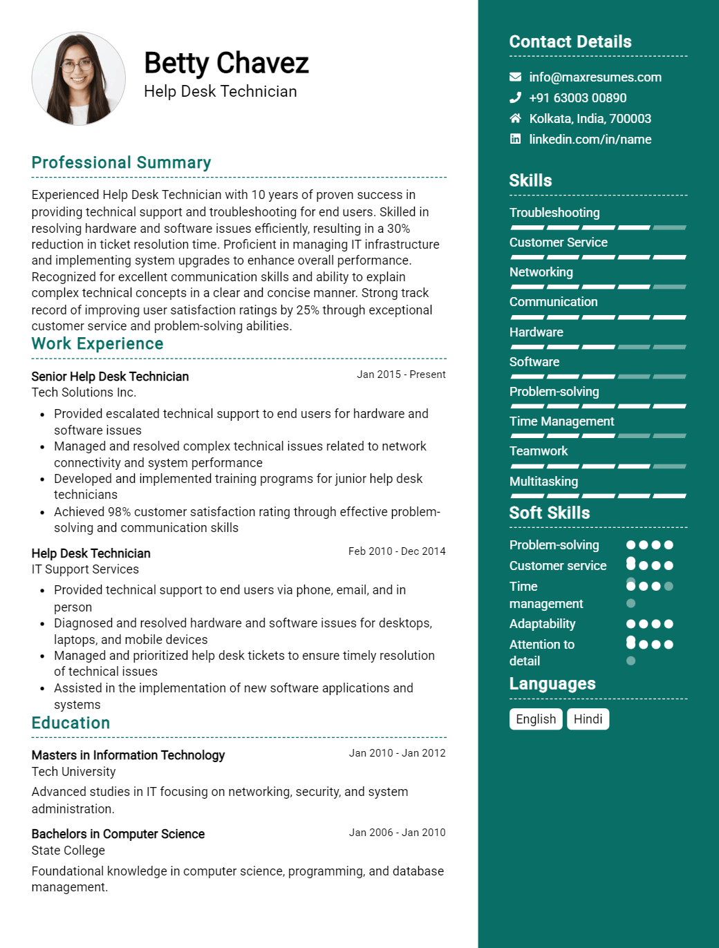 help-desk-technician-resume-sample