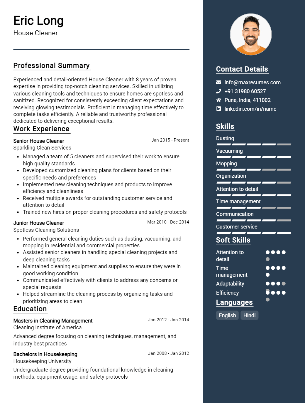 house-cleaner-resume-sample