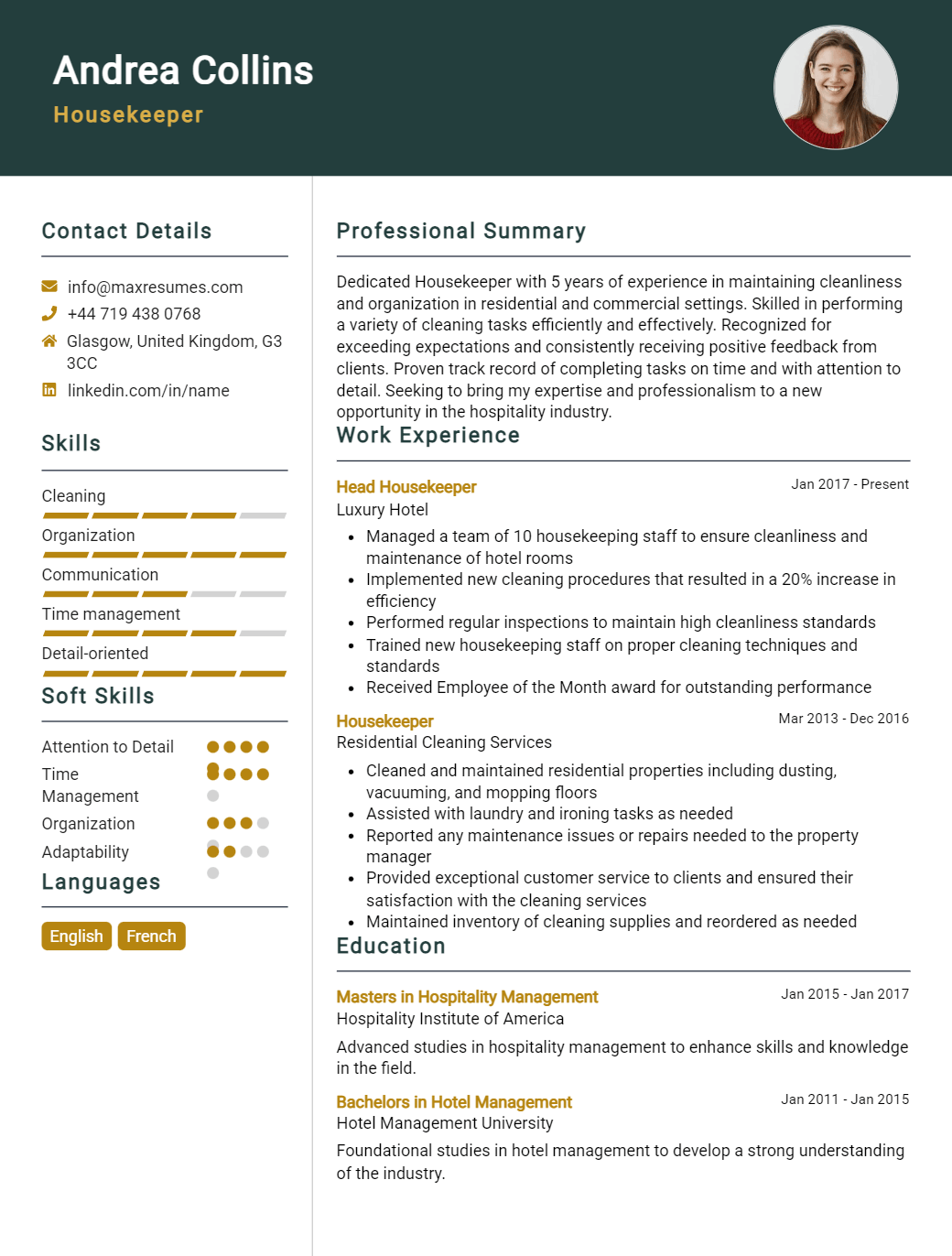 housekeeper-resume-sample