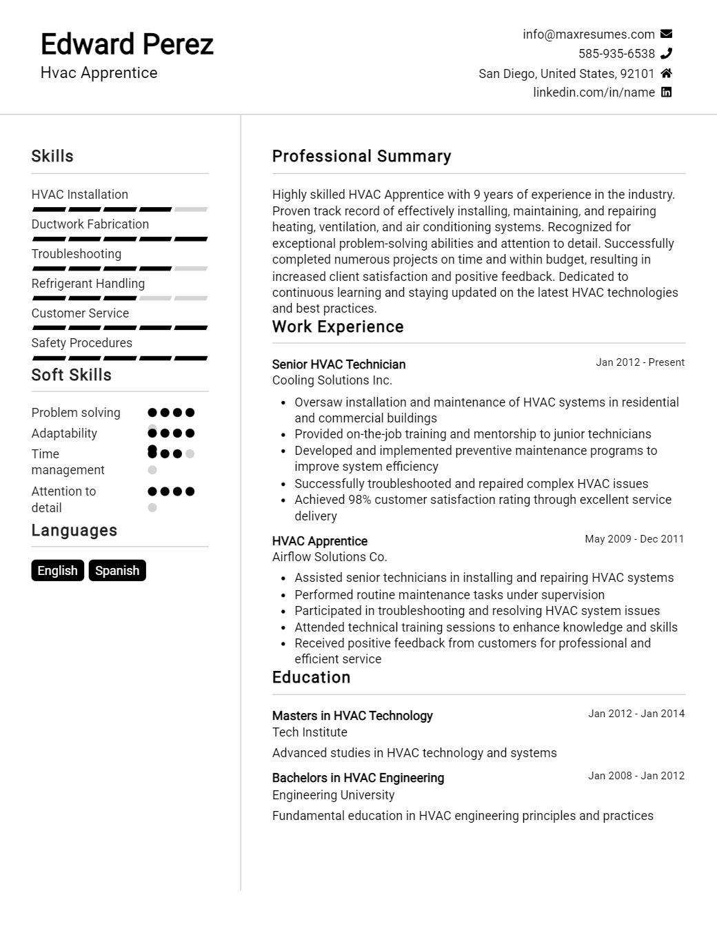 apprentice-resume-sample