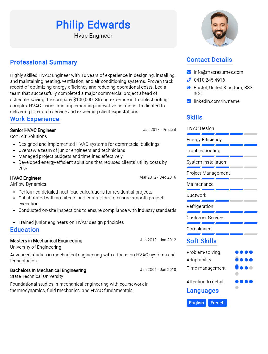 engineer-resume-sample