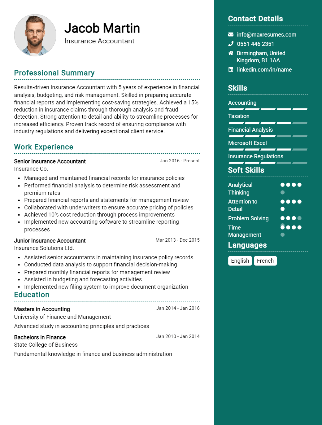 accountant-resume-sample