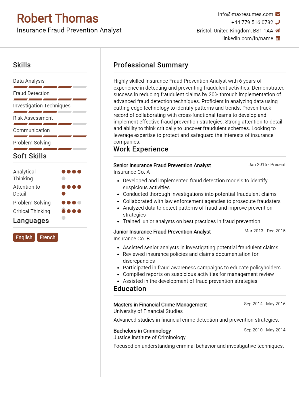 fraud-prevention-analyst-resume-sample