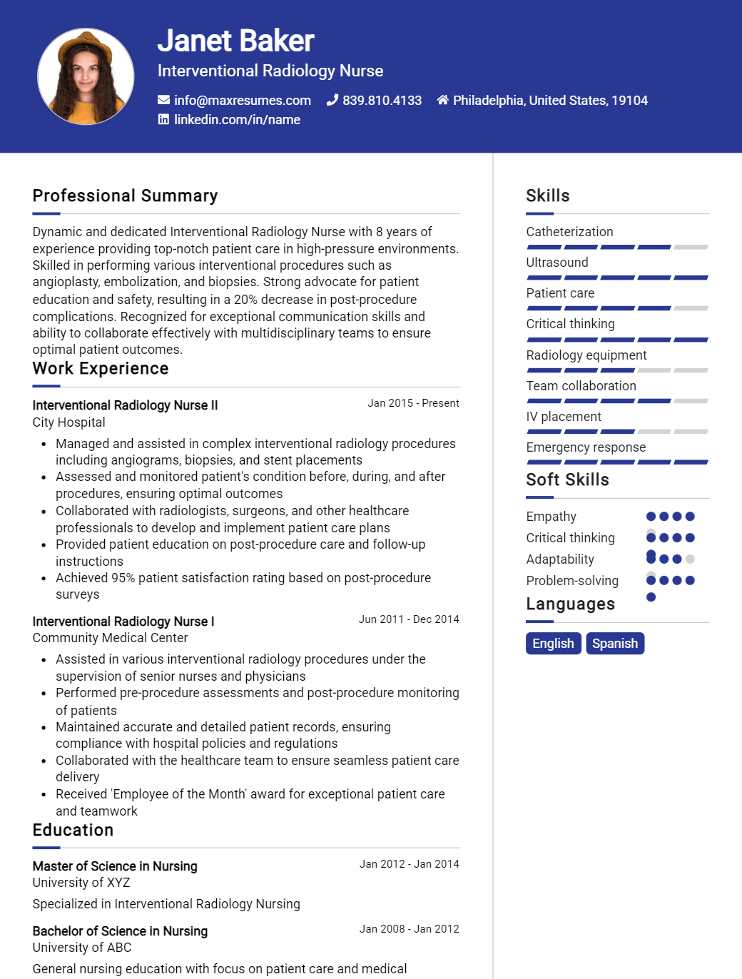 interventional-radiology-nurse-resume-sample