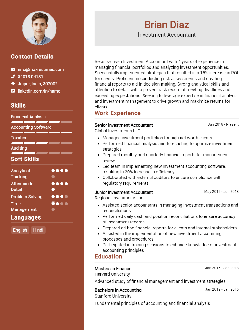 investment-accountant-resume-sample