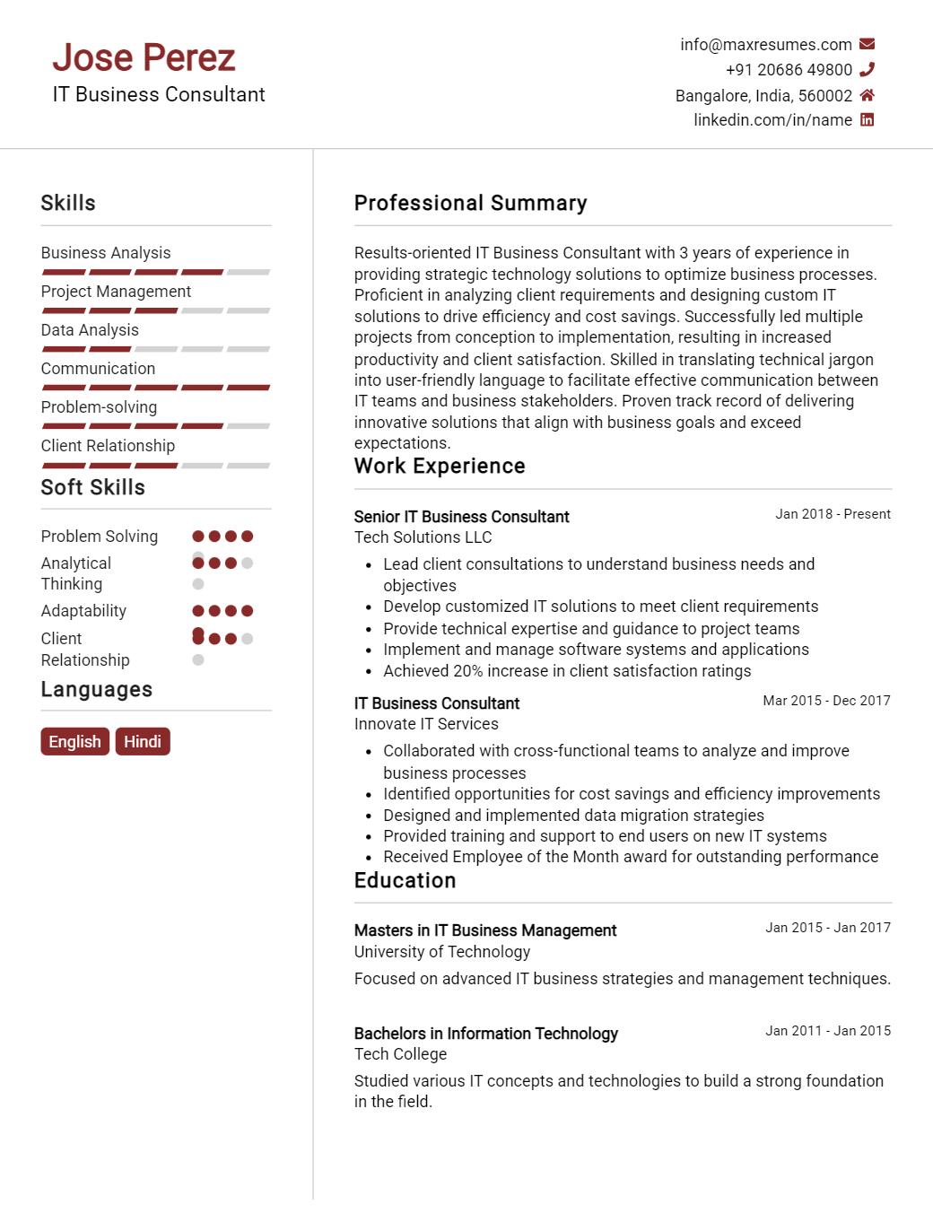 business-consultant-resume-sample
