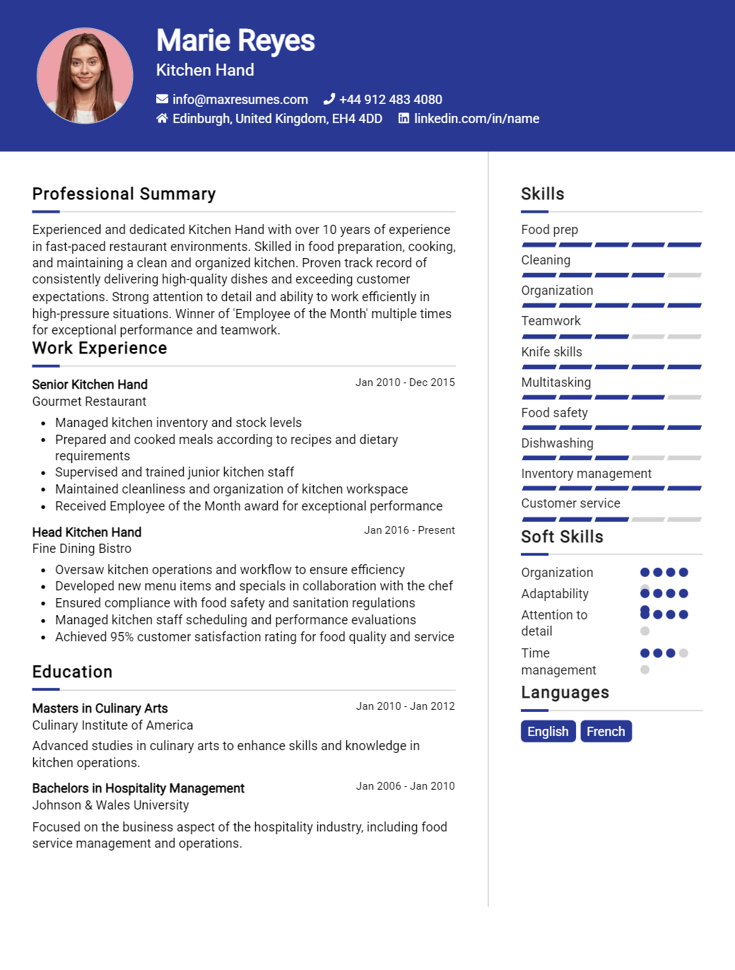 kitchen-hand-resume-sample