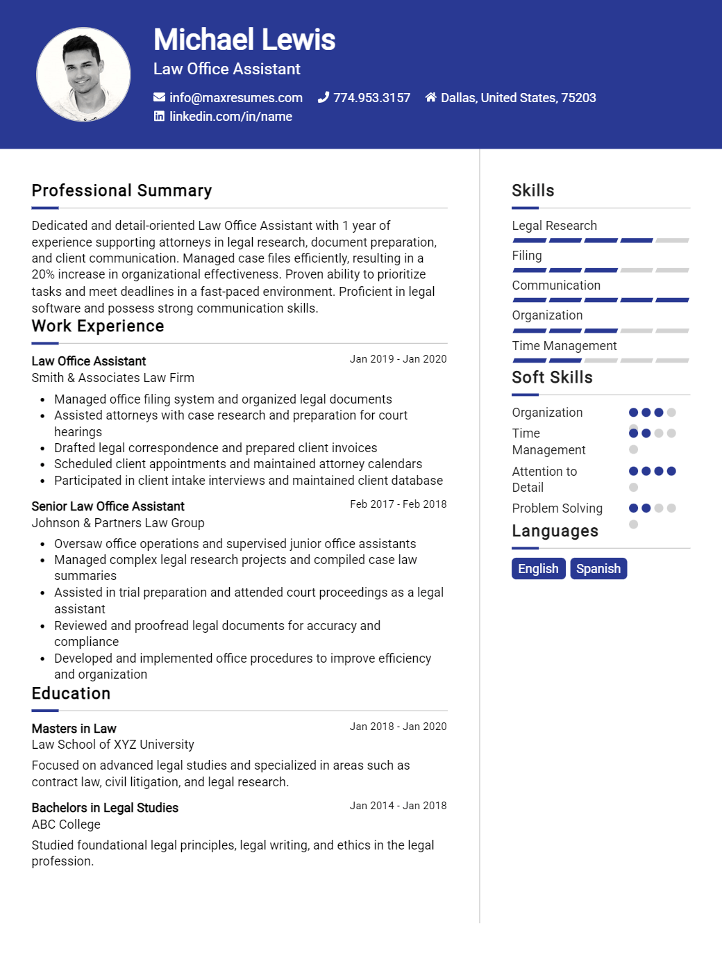 office-assistant-resume-sample
