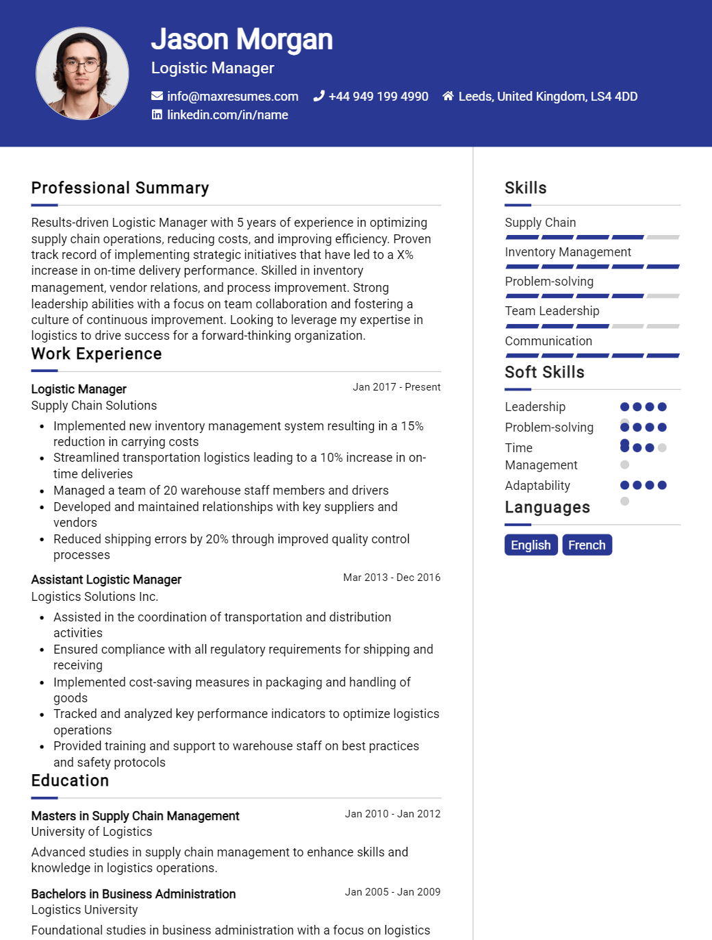 manager-resume-sample