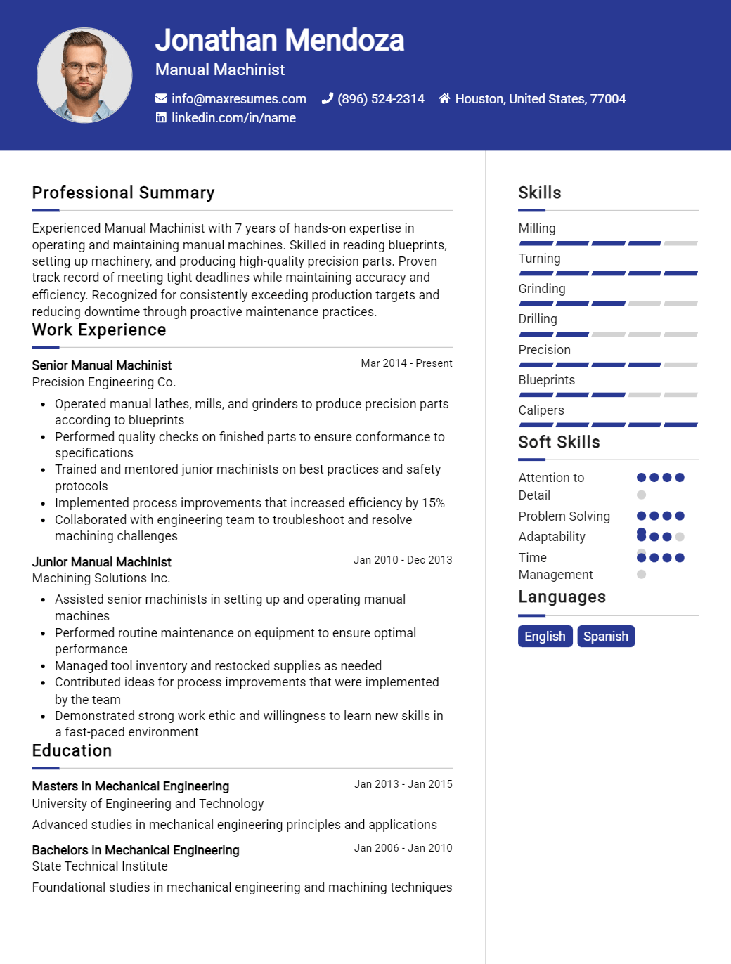 manual-machinist-resume-sample