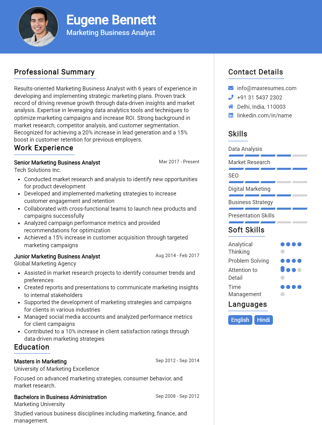 business-analyst-resume-sample