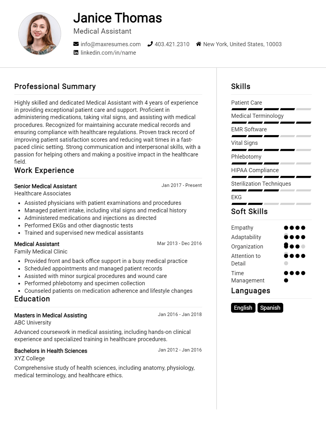 medical-assistant-resume-sample