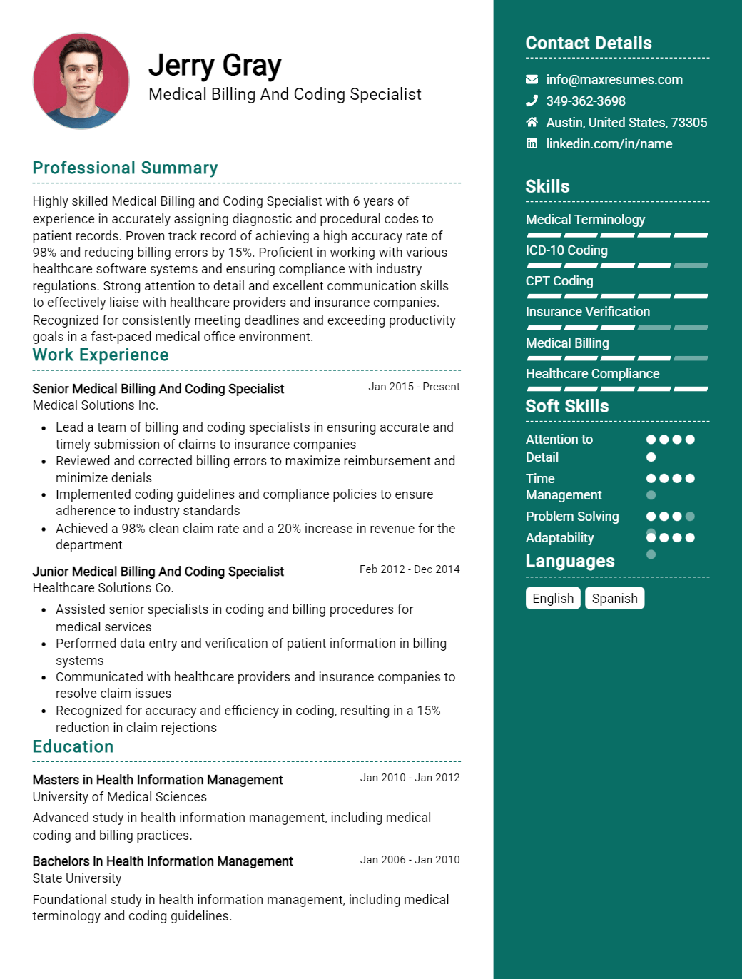 medical-billing-and-coding-specialist-resume-sample