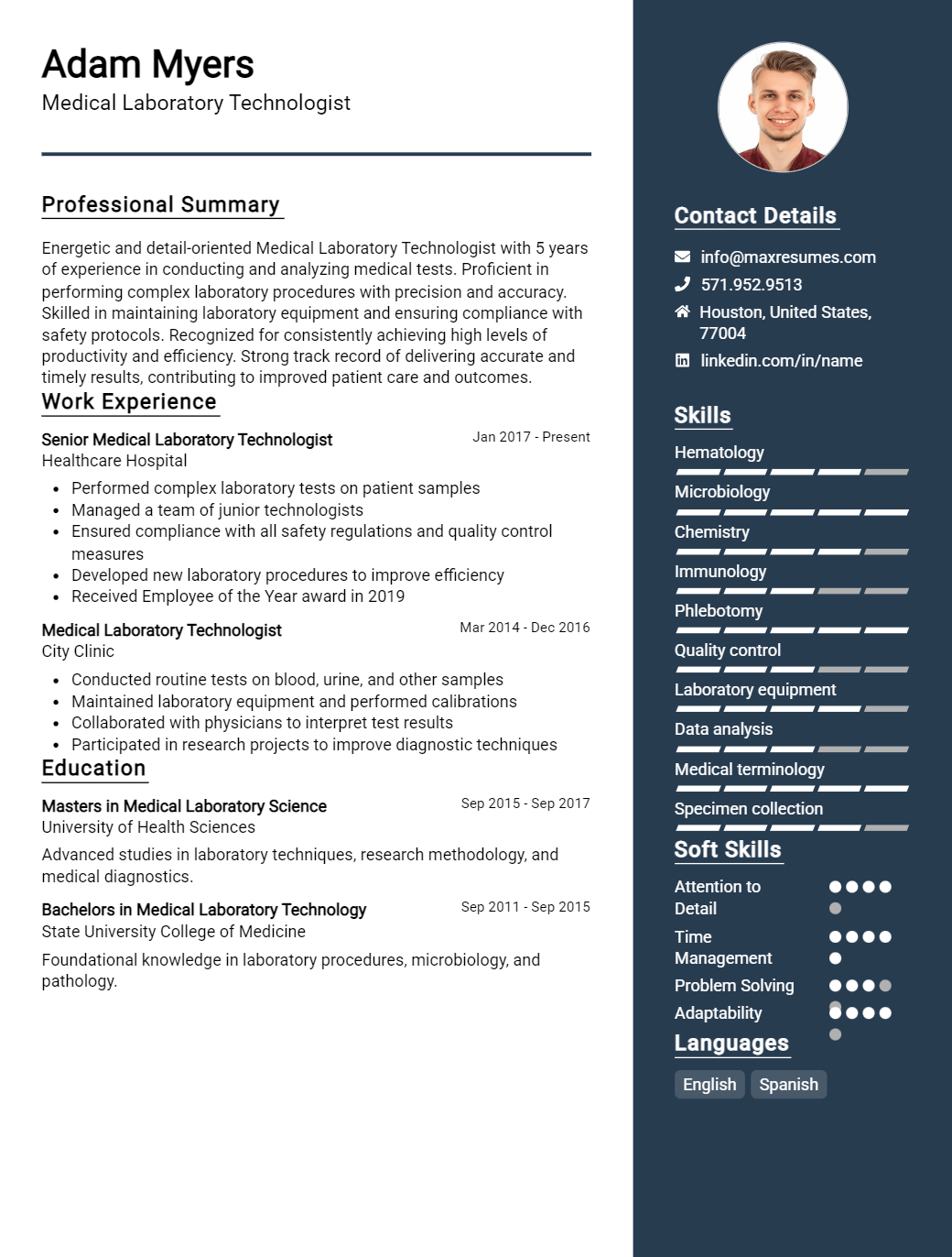 medical-laboratory-technologist-resume-sample