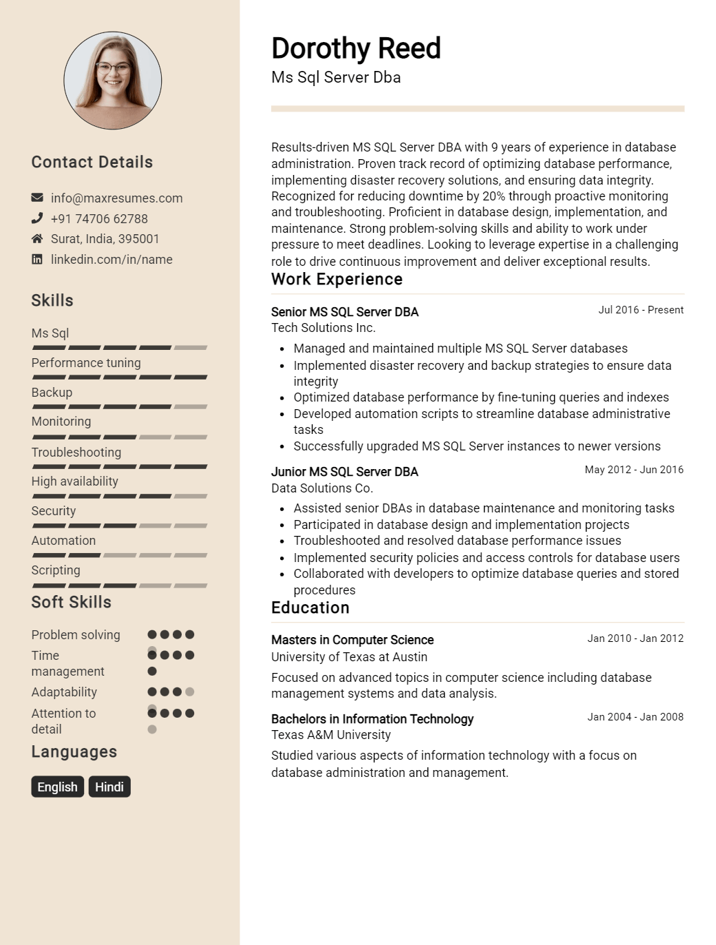 ms-sql-server-dba-resume-sample