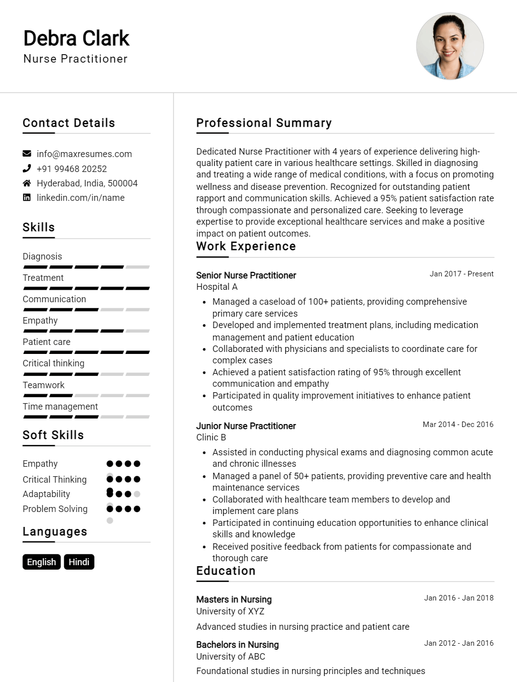 nurse-practitioner-resume-sample