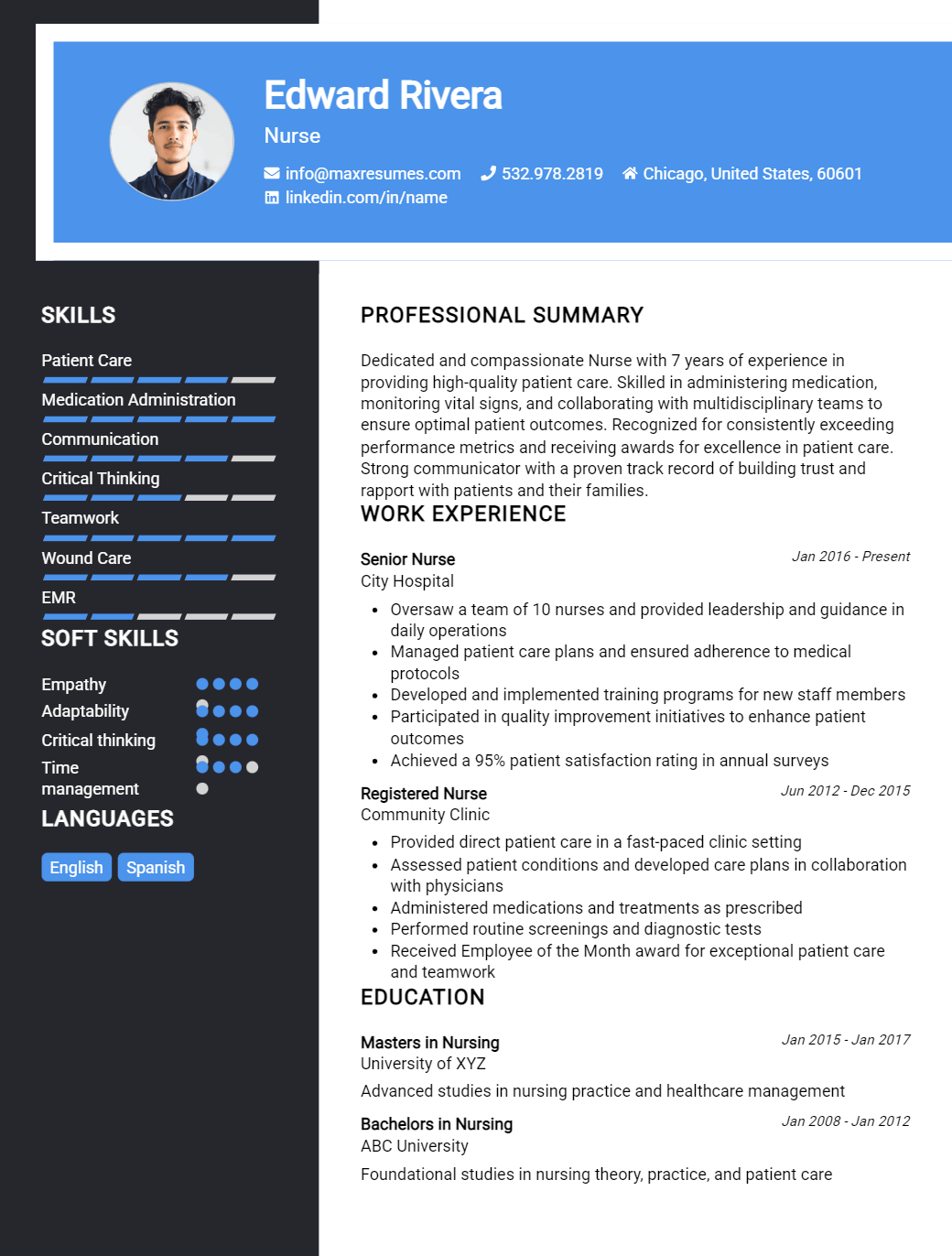 nurse-resume-sample