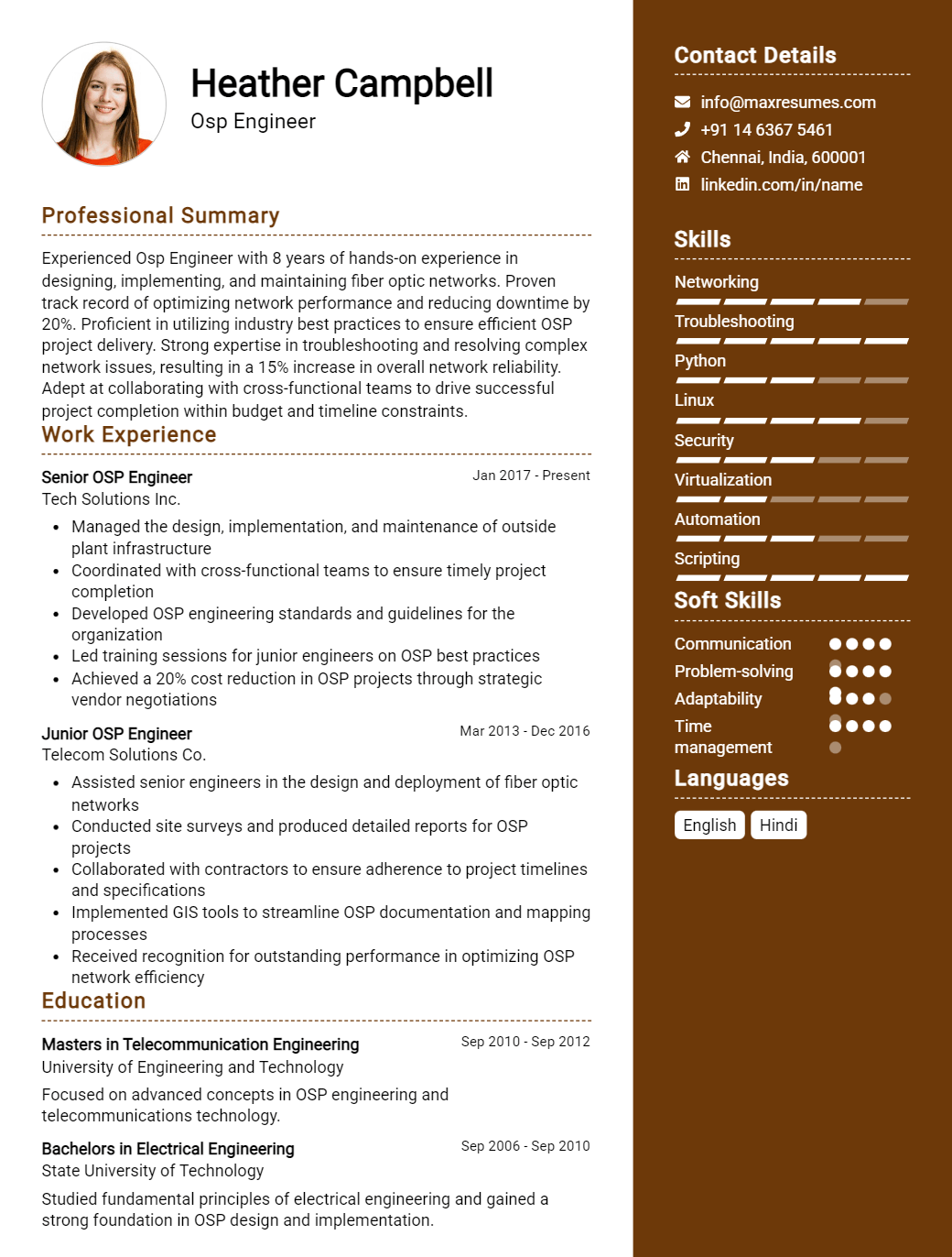 osp-engineer-resume-sample