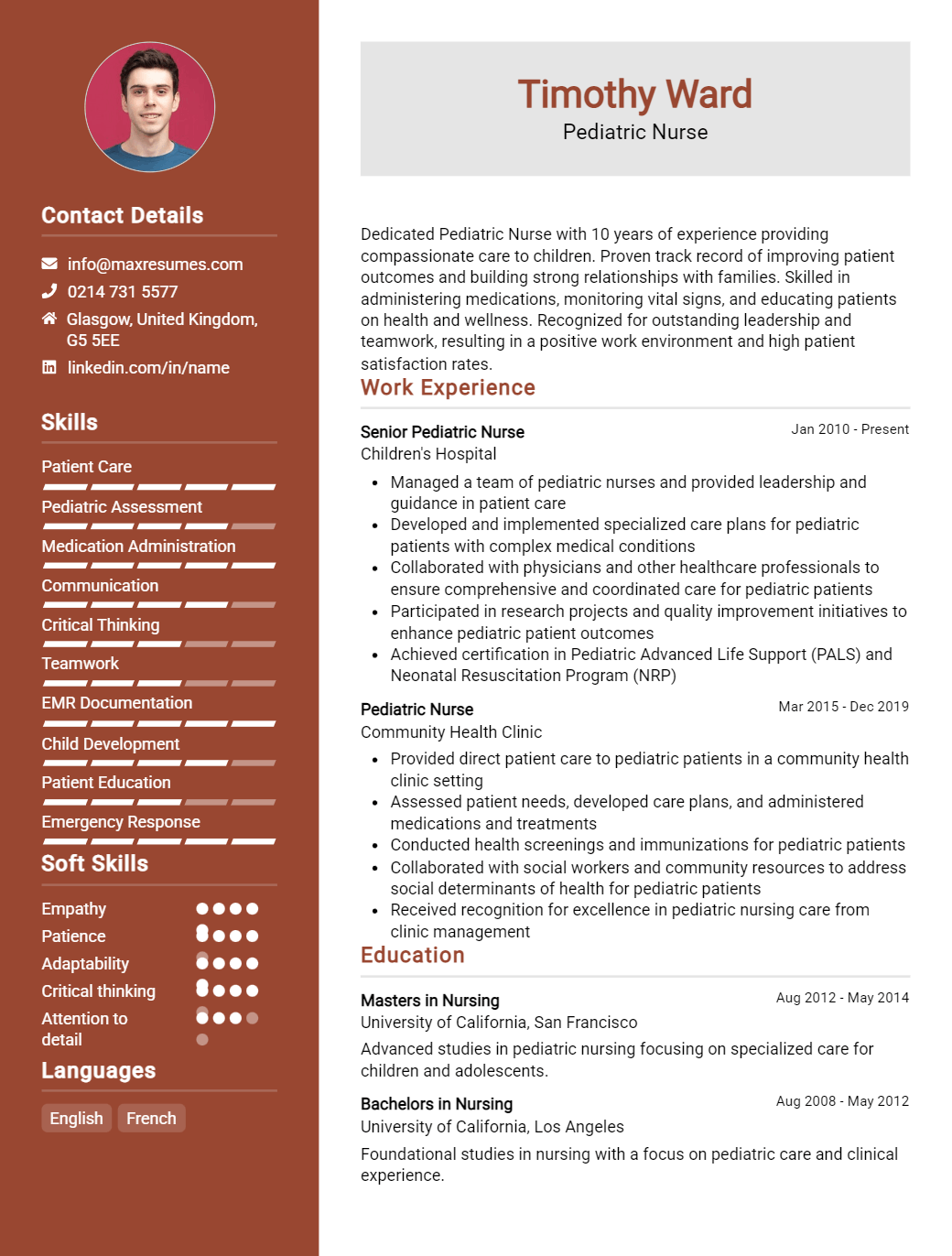 pediatric-nurse-resume-sample