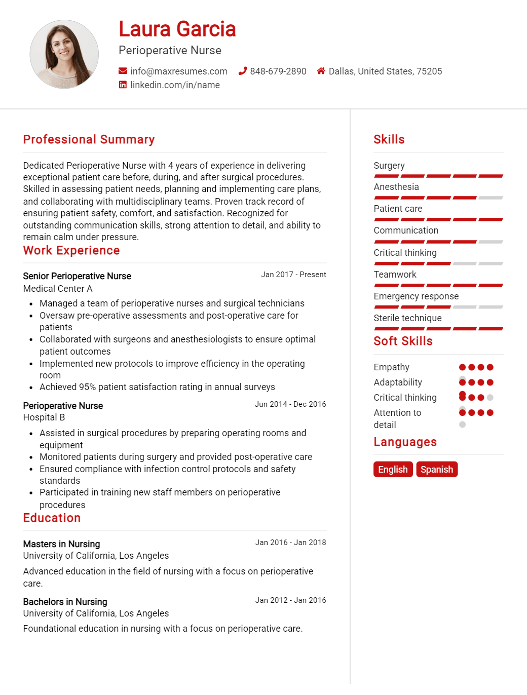perioperative-nurse-resume-sample