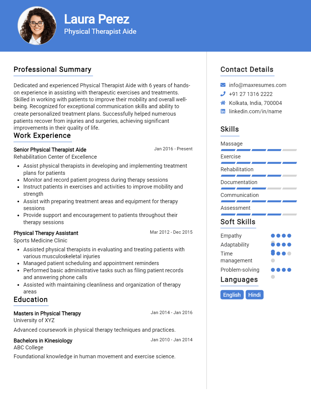 physical-therapist-aide-resume-sample