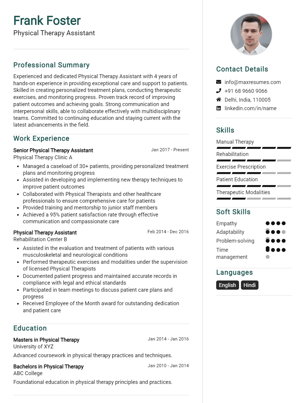 assistant-resume-sample