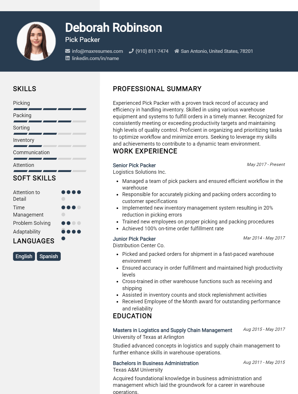 pick-packer-resume-sample