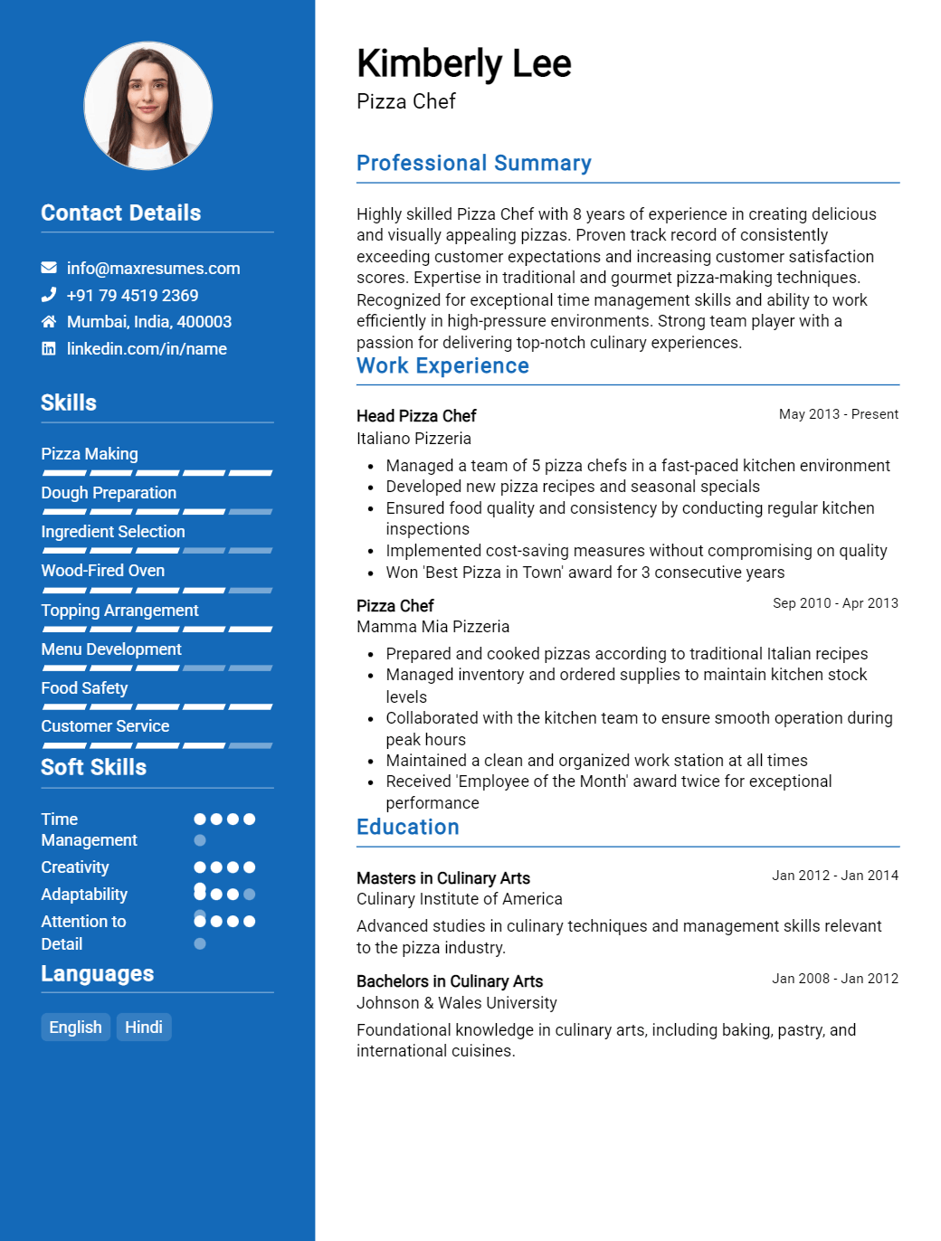 pizza-chef-resume-sample