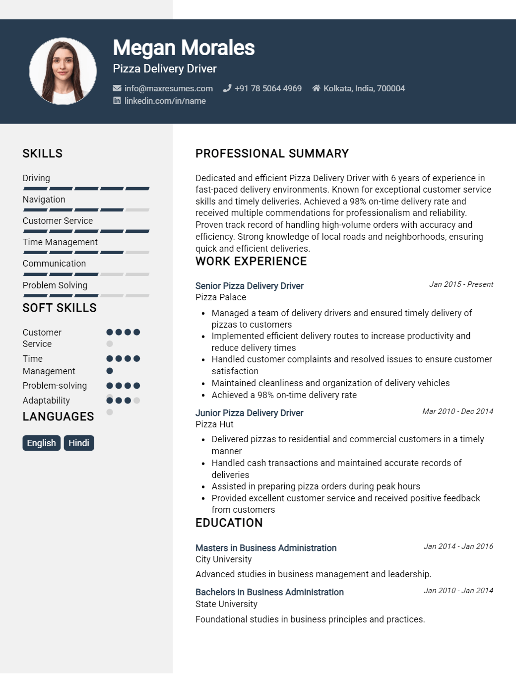 pizza-delivery-driver-resume-sample