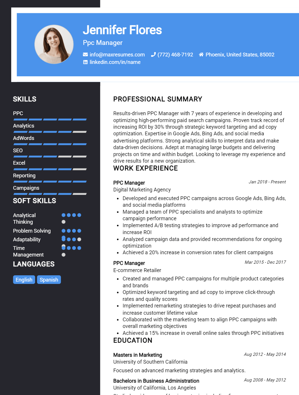 ppc-manager-resume-sample