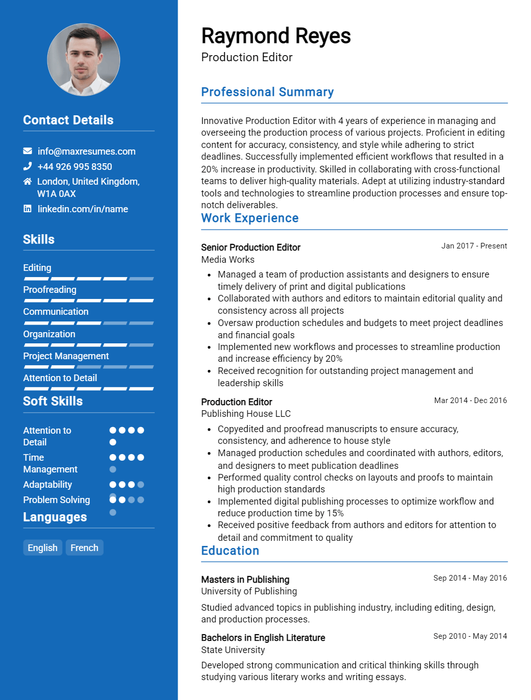 editor-resume-sample