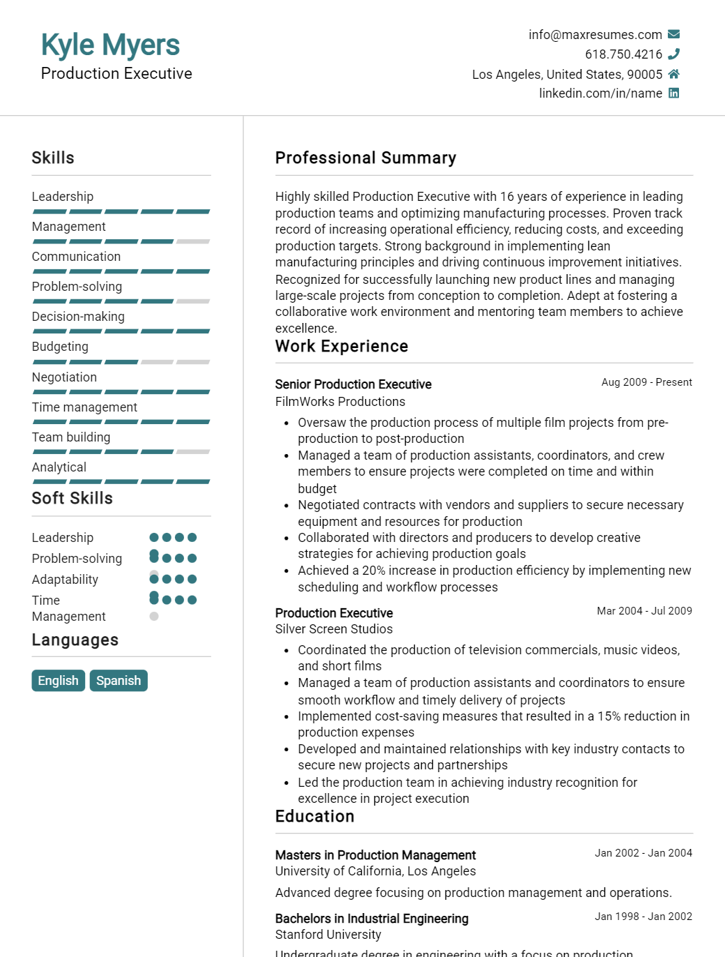 executive-resume-sample