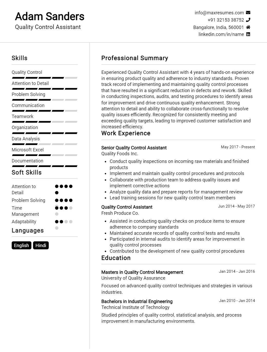 assistant-resume-sample