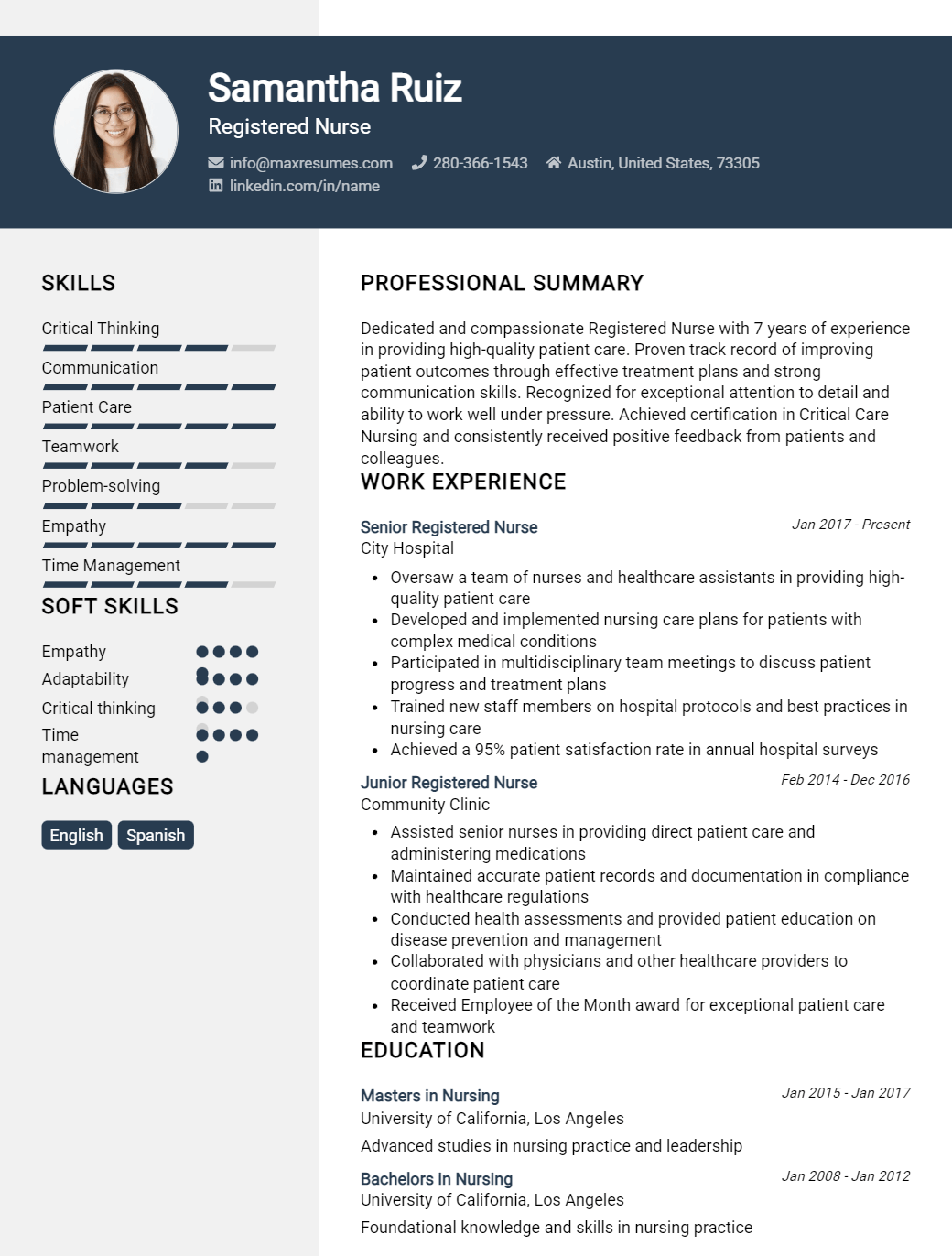 registered-nurse-resume-sample