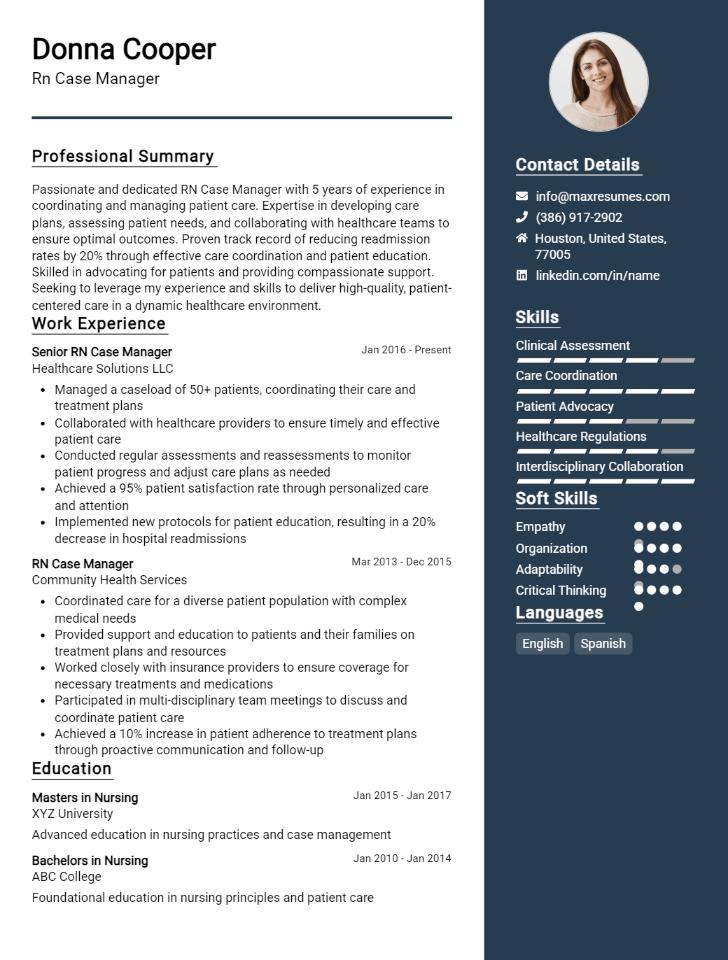 rn-case-manager-resume-sample