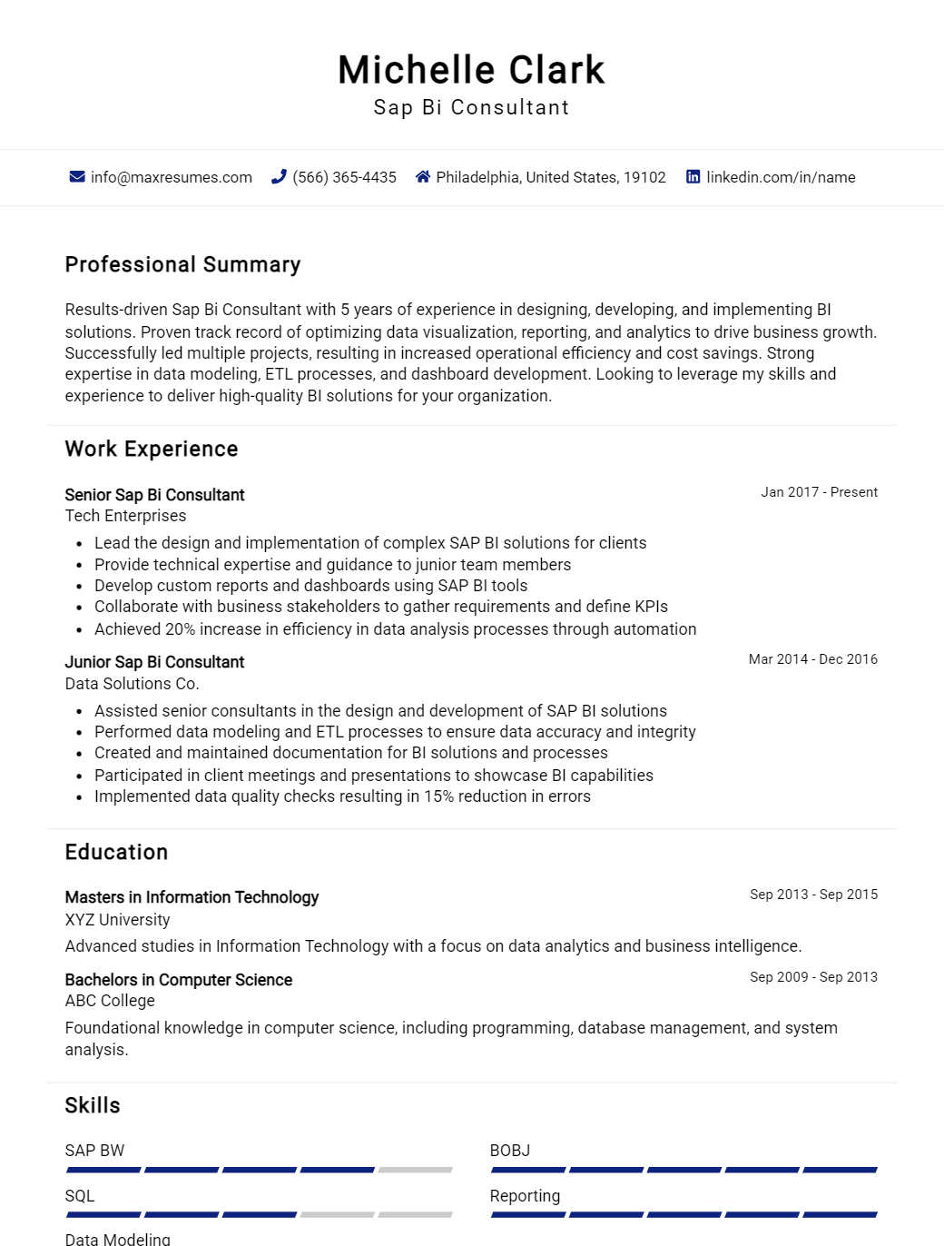 sap-bi-consultant-resume-sample