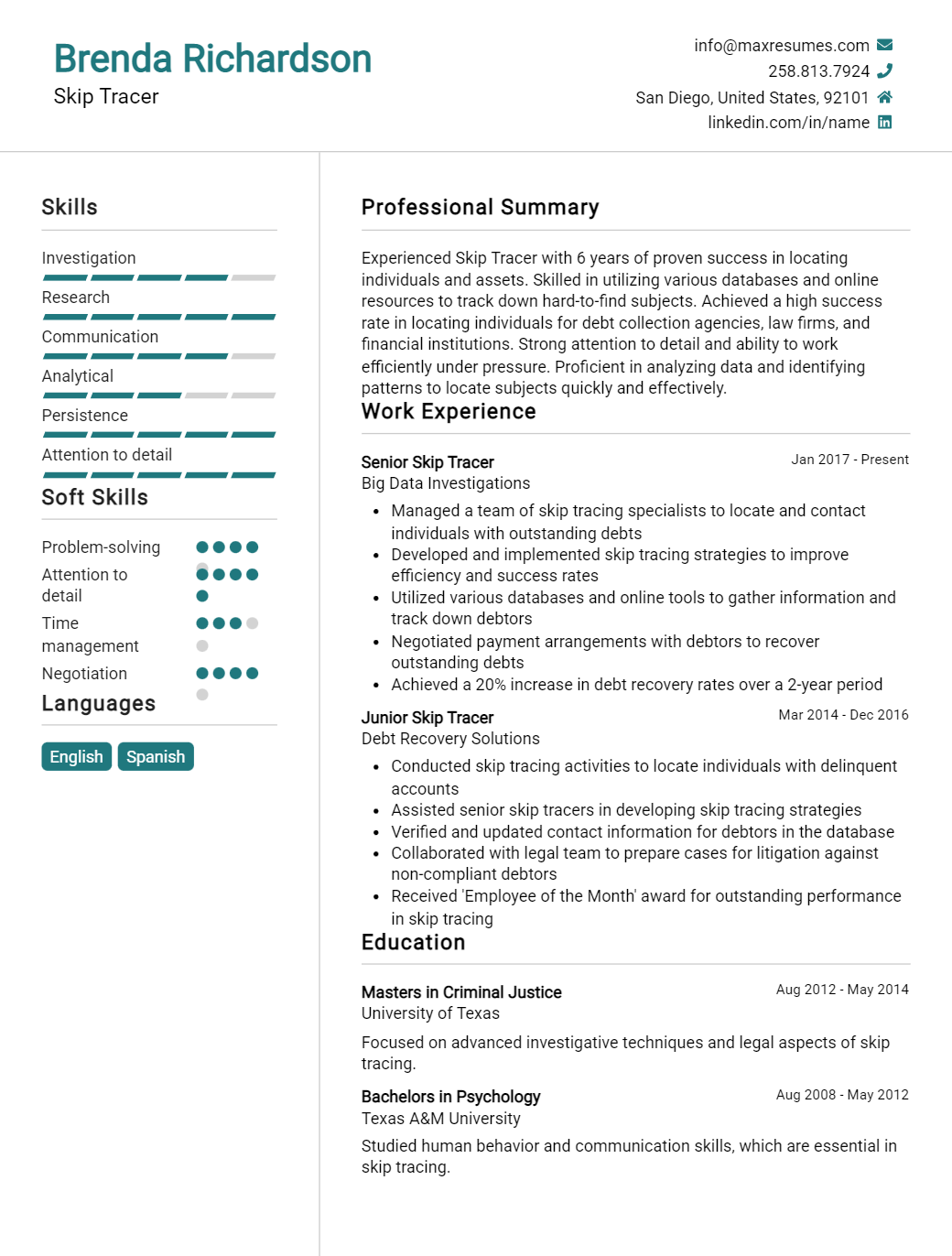 skip-tracer-resume-sample