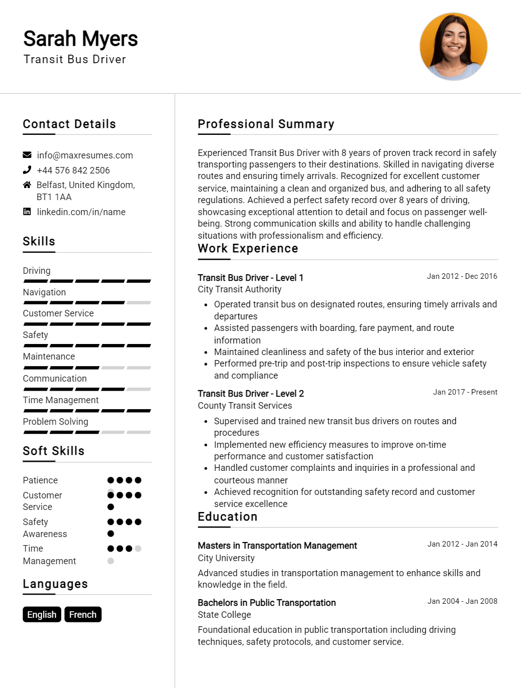 transit-bus-driver-resume-sample