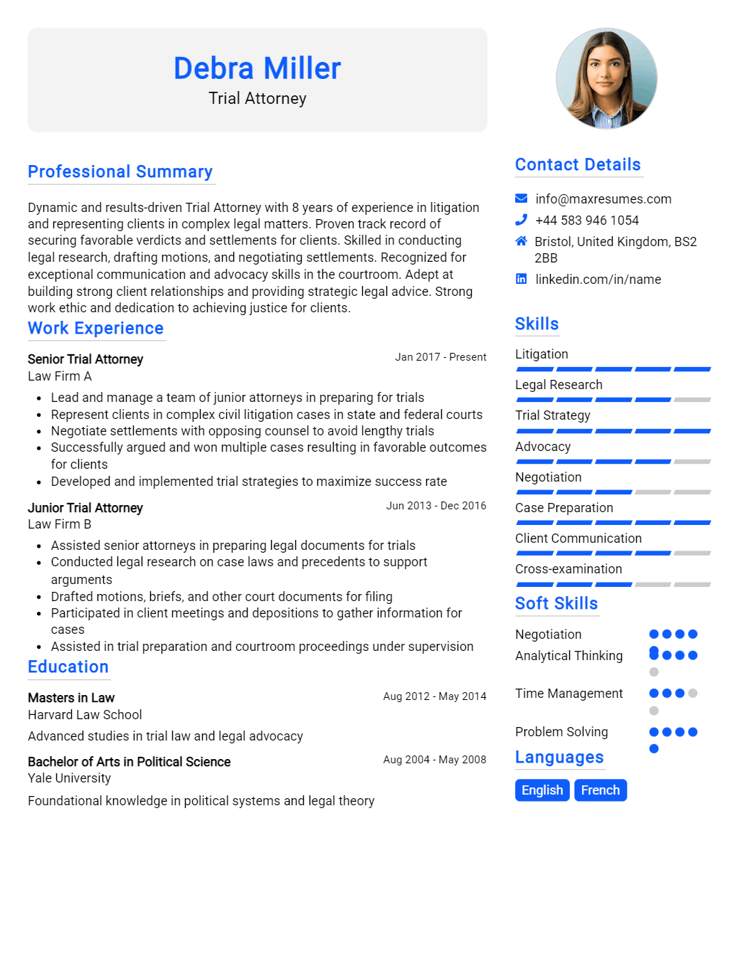 trial-attorney-resume-sample