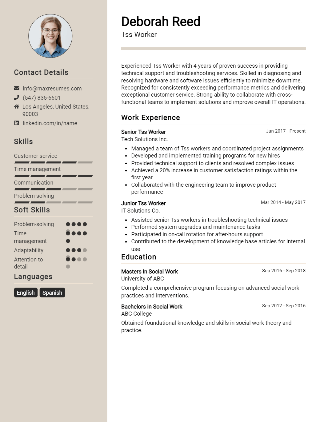 tss-worker-resume-sample