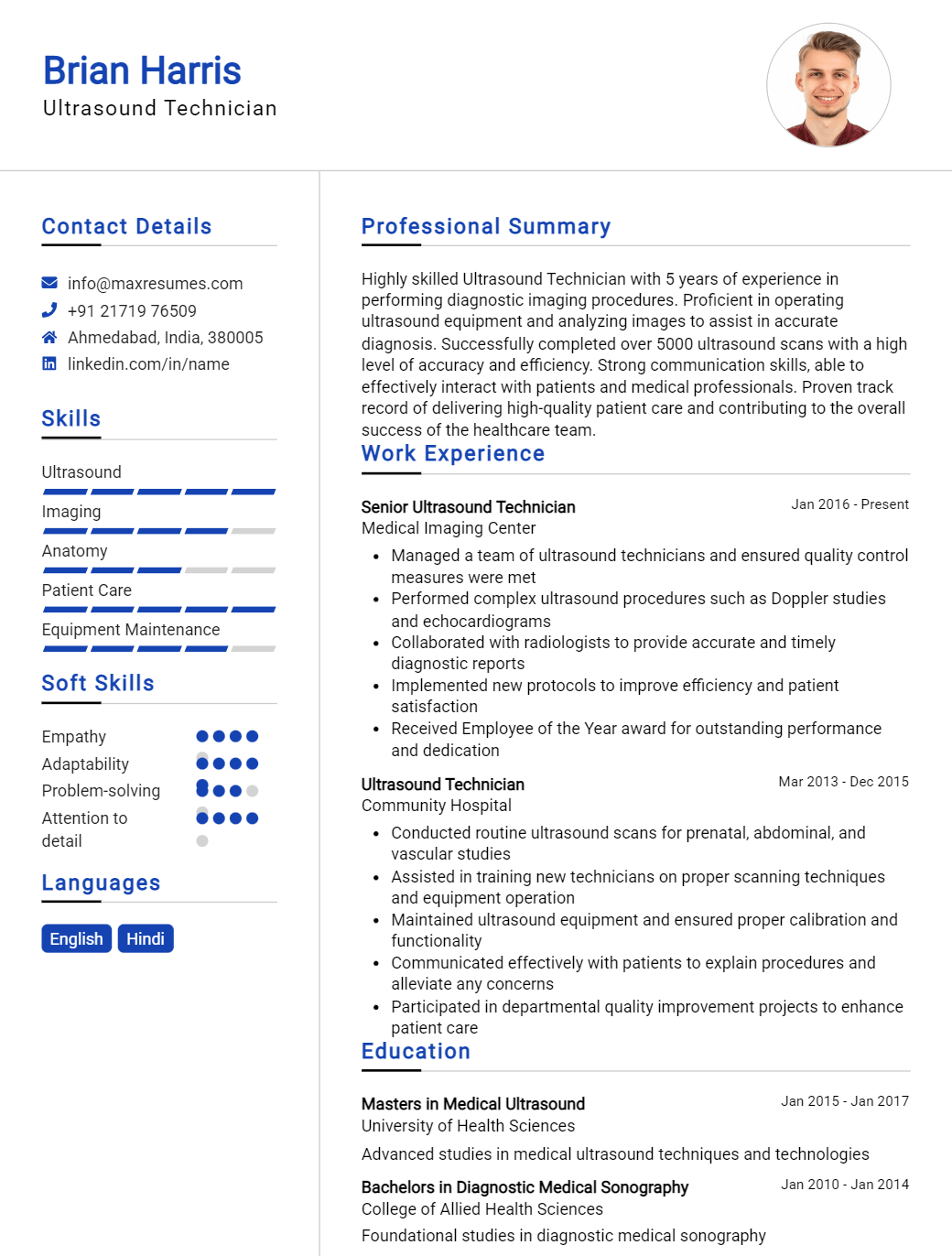 ultrasound-technician-resume-sample