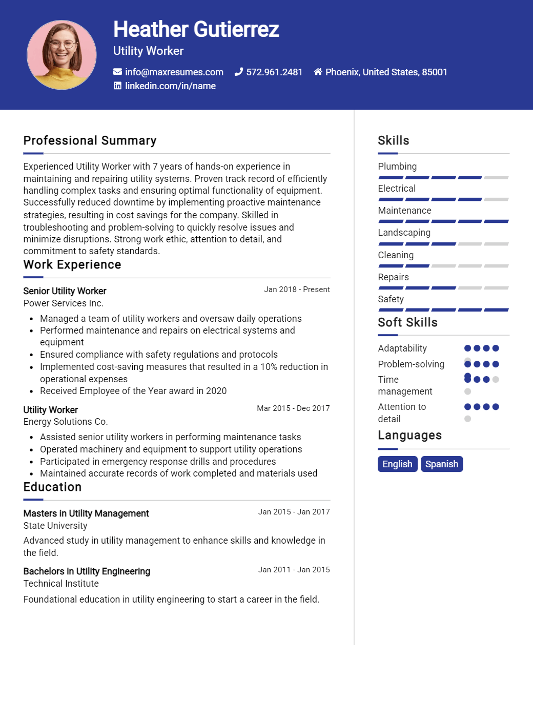 utility-worker-resume-sample