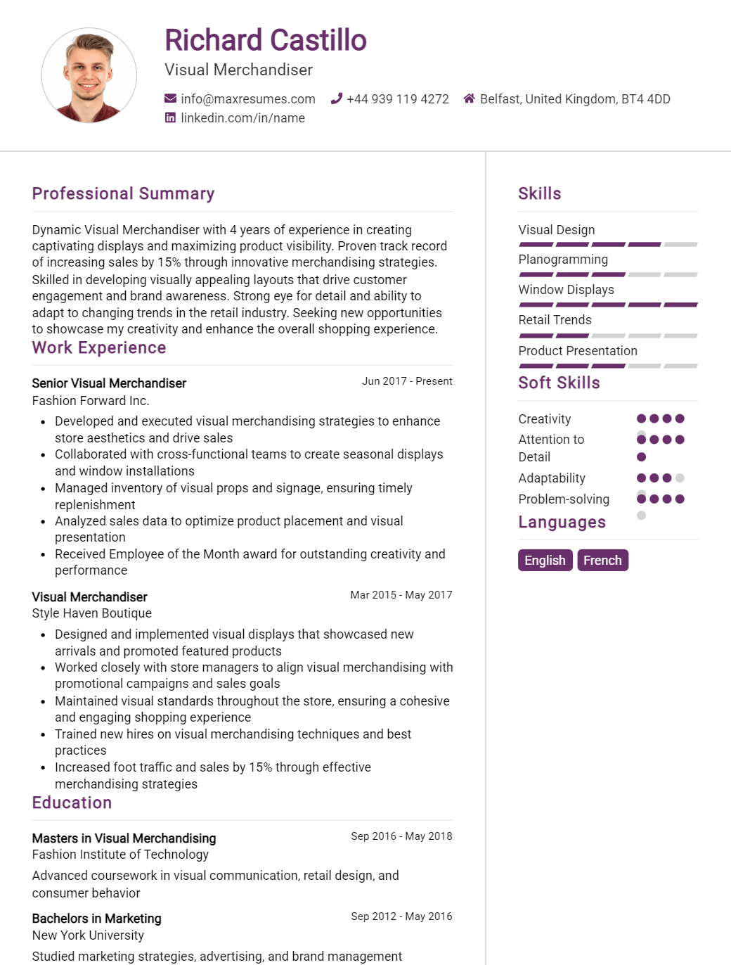 visual-merchandiser-resume-sample
