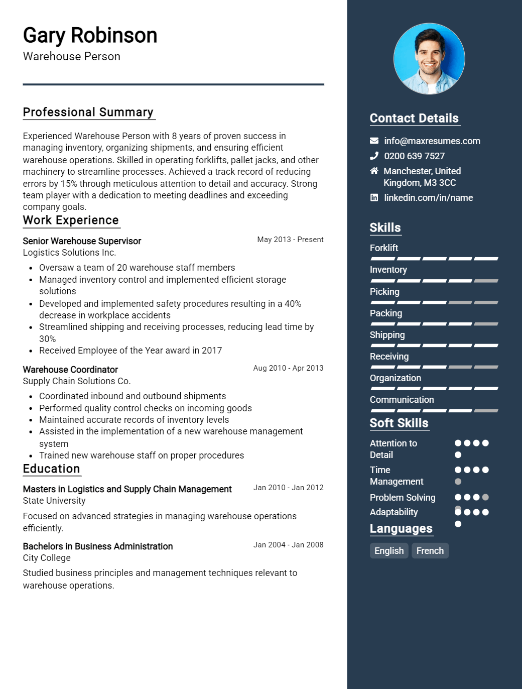 warehouse-person-resume-sample