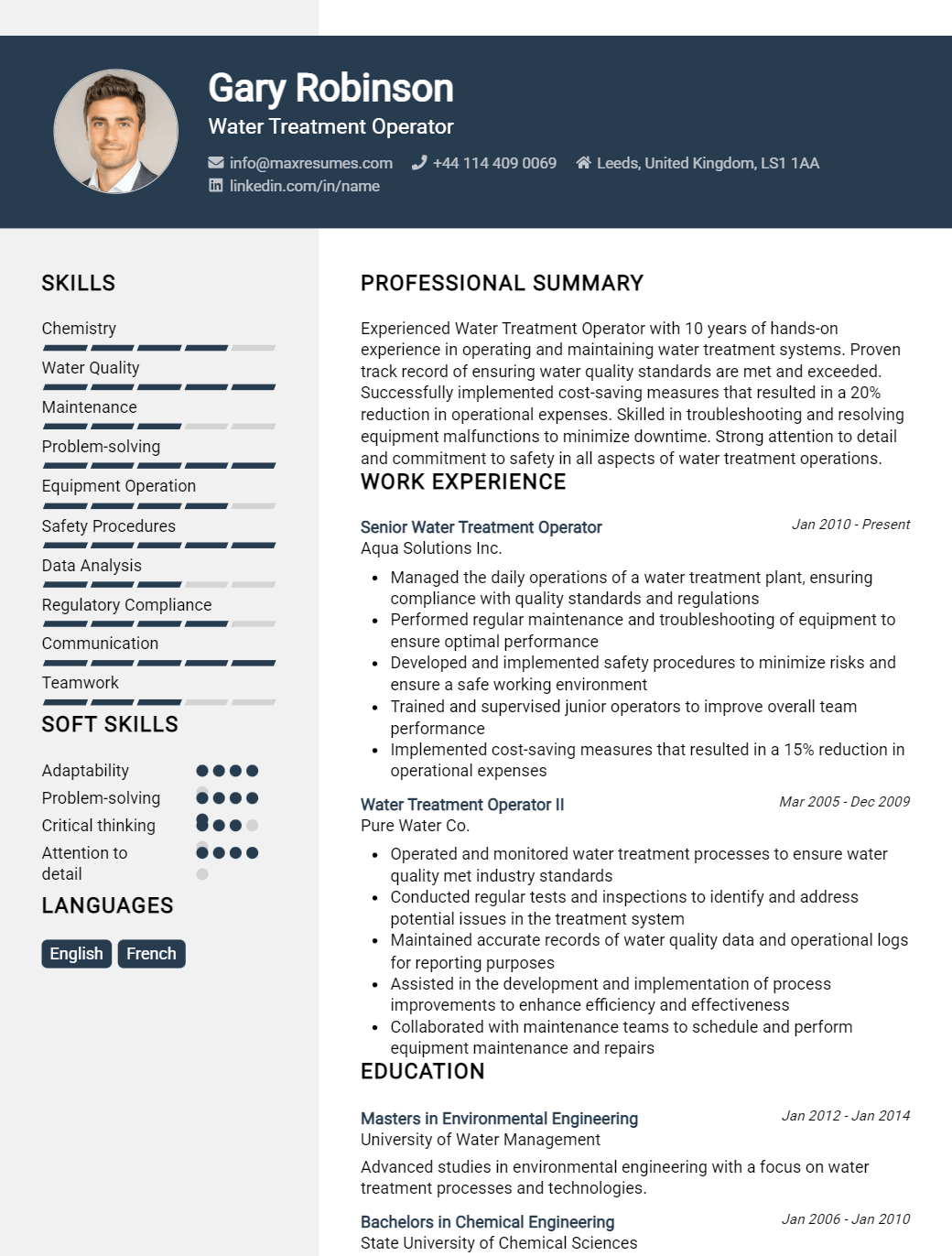 water-treatment-operator-resume-sample